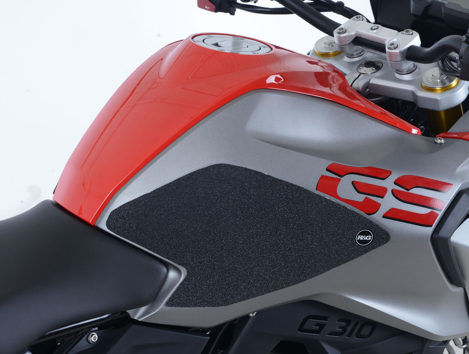 R&G Racing Tank Traction Grips 2-Grip Kit for BMW G310GS '17-'21 R&G Racing Tank Traction Grips 2-Grip Kit for BMW G310GS '17-'21
